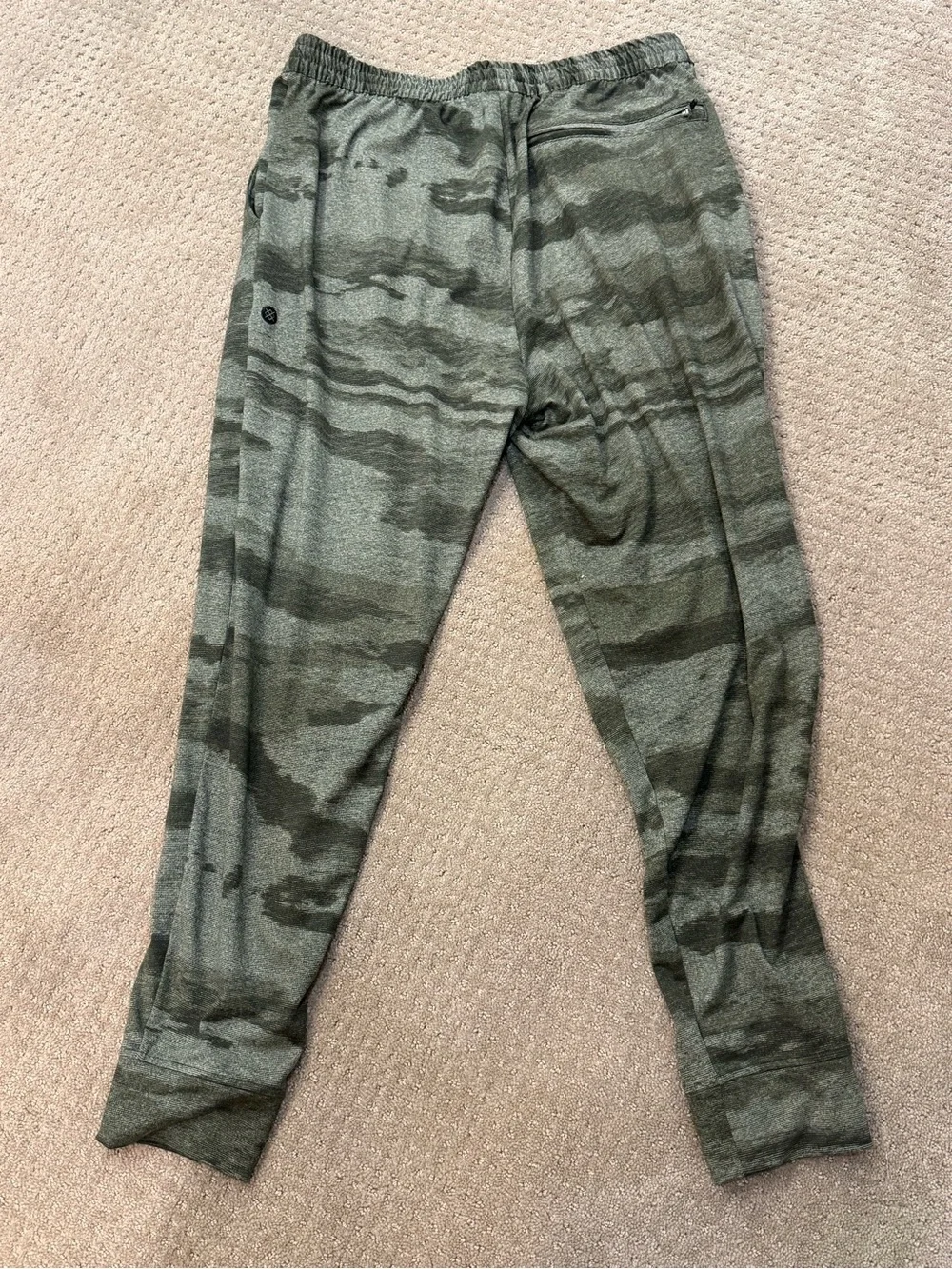 Stance Primer Joggers in Army Green Camo - Mens